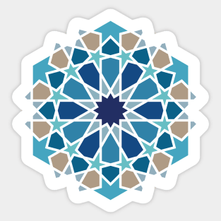 Arabic Geometric Design Pattern Sticker